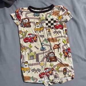Little Sleepies Cars romper
